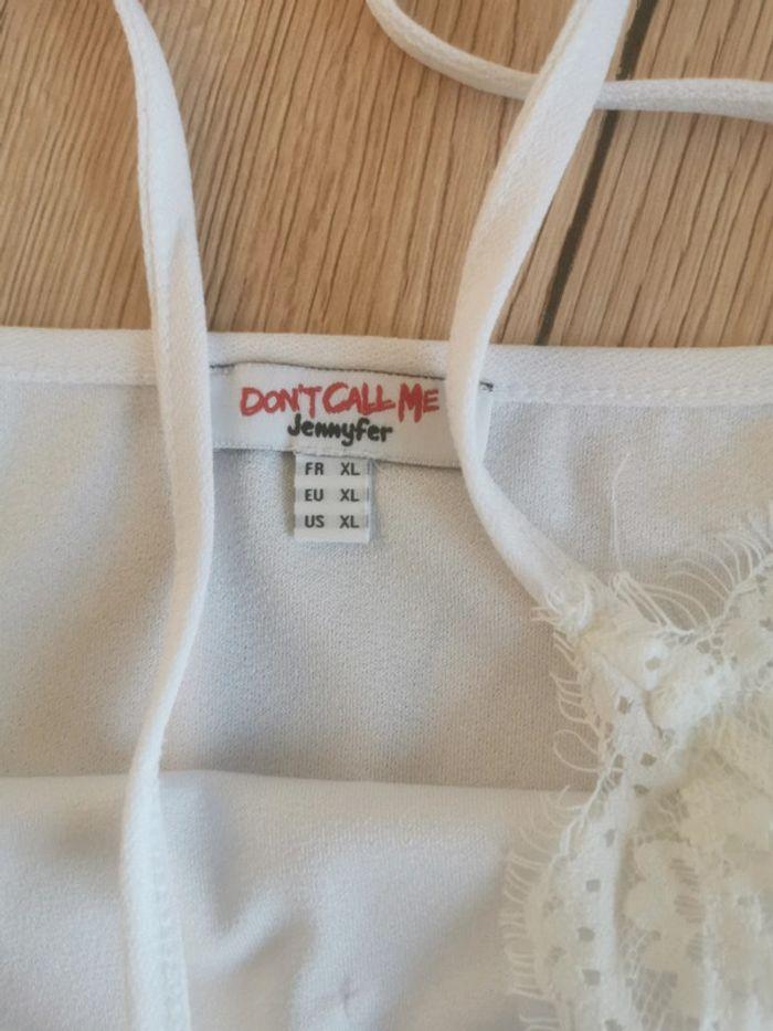 Débardeur en dentelle taille XL - photo numéro 3