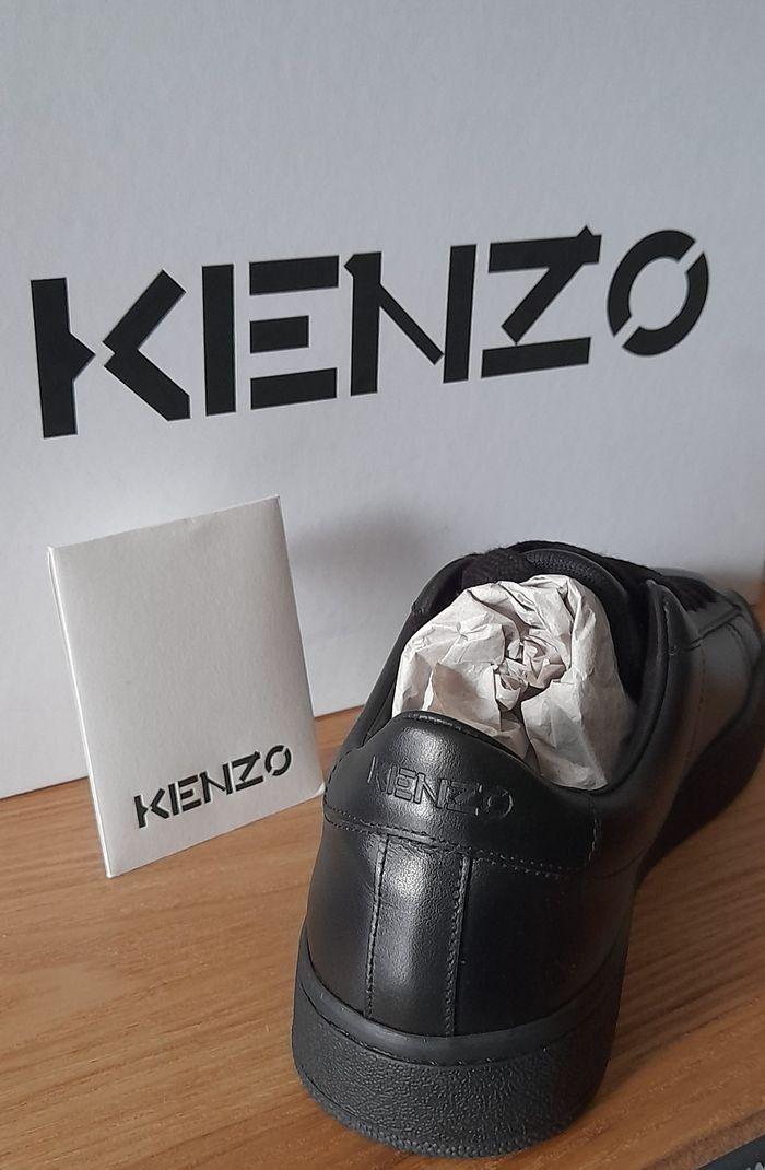 Kenzo Kourt Lace Up Sneakers Black Edition,neuf,unisexe - photo numéro 5