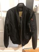 Blouson noir American college