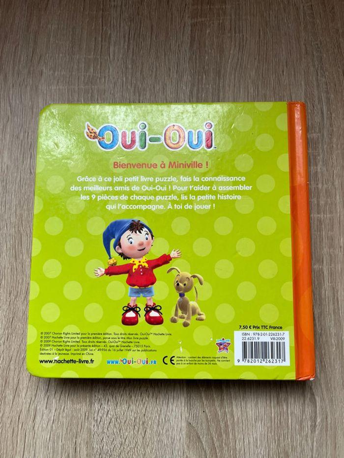 Livre puzzle oui-oui - photo numéro 2