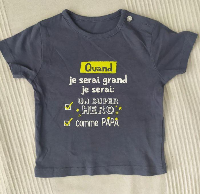 Jaen et t-shirt  bébé - photo numéro 2