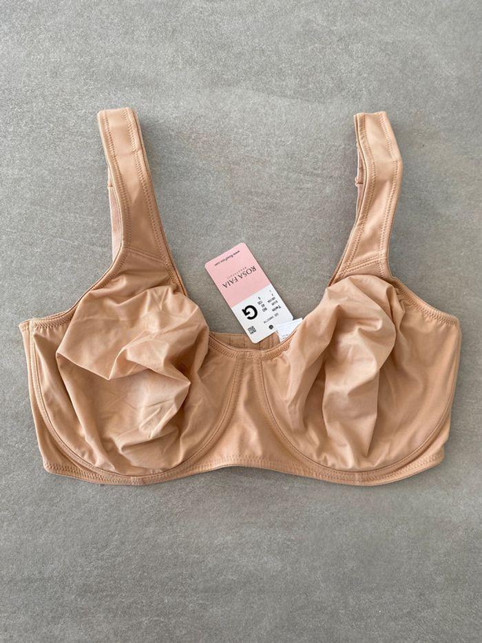 Soutien-gorge beige confort Twin Rosa Faia 105G Neuf - photo numéro 1