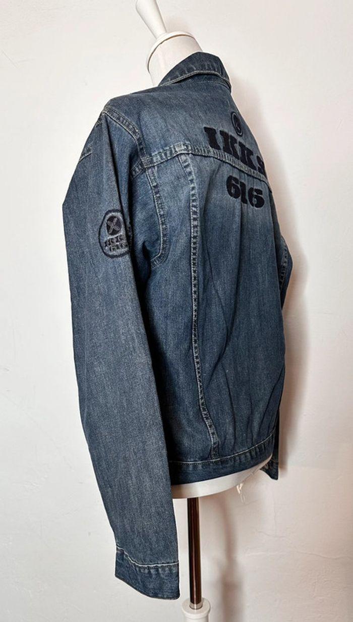 Veste en jean brodée Ikks unisexe taille M - photo numéro 4