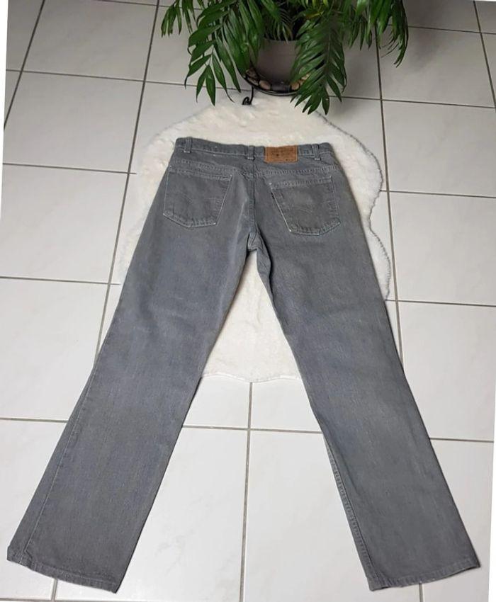 Jean Levi's Vintage W33 L30 Gris Made in USA - photo numéro 3