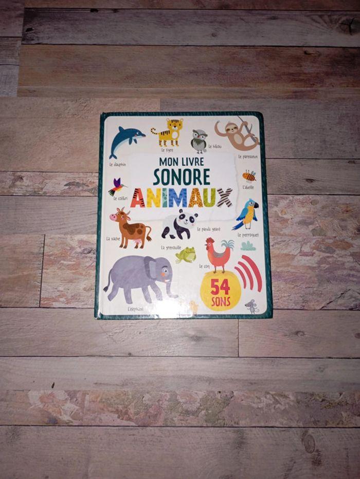 Livre sonore animaux - photo numéro 1