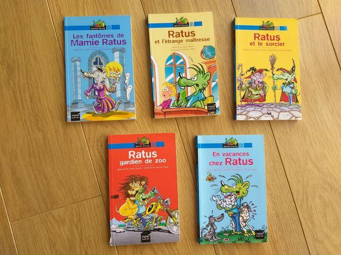 Lot de 5 livres Ratus - collection bleue - photo numéro 1