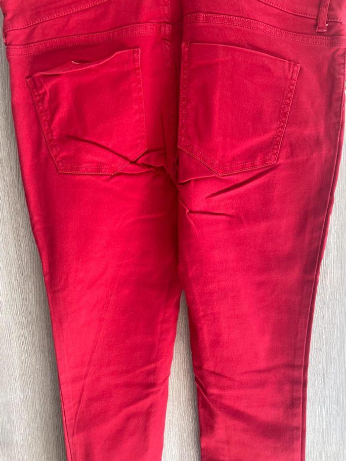 Pantalon de grossesse rouge T44 - photo numéro 5