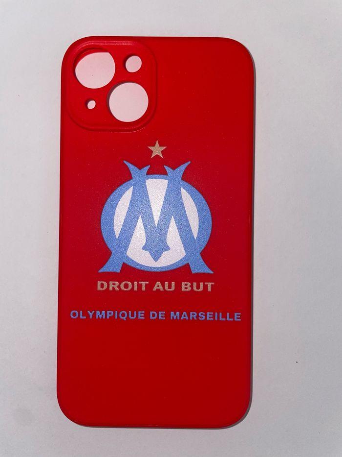 Coque iPhone 14 - Marseille 🔵⚪️- 5 coloris disponible - photo numéro 4