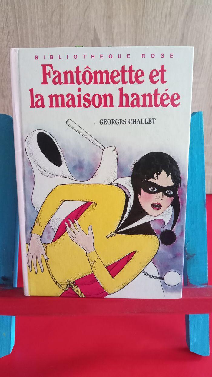 Fantômette et la maison hantée, 1983, bibliothèque rose - photo numéro 1