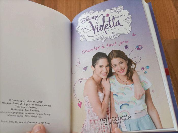 Livre Disney Violetta tome 3 - bibliothèque rose - photo numéro 5