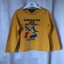 T-shirt jaune dinosaures 4 ans YCC Collection