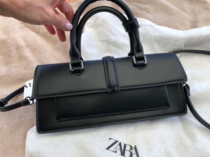 Sac à rabat noir Zara NEUF - photo numéro 1