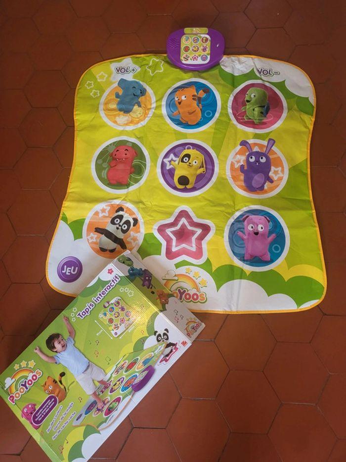 Jeu enfant tapis interactif pooyoos + 3 ans - photo numéro 1