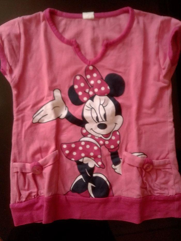 T-shirt manches courtes Minnie - photo numéro 1