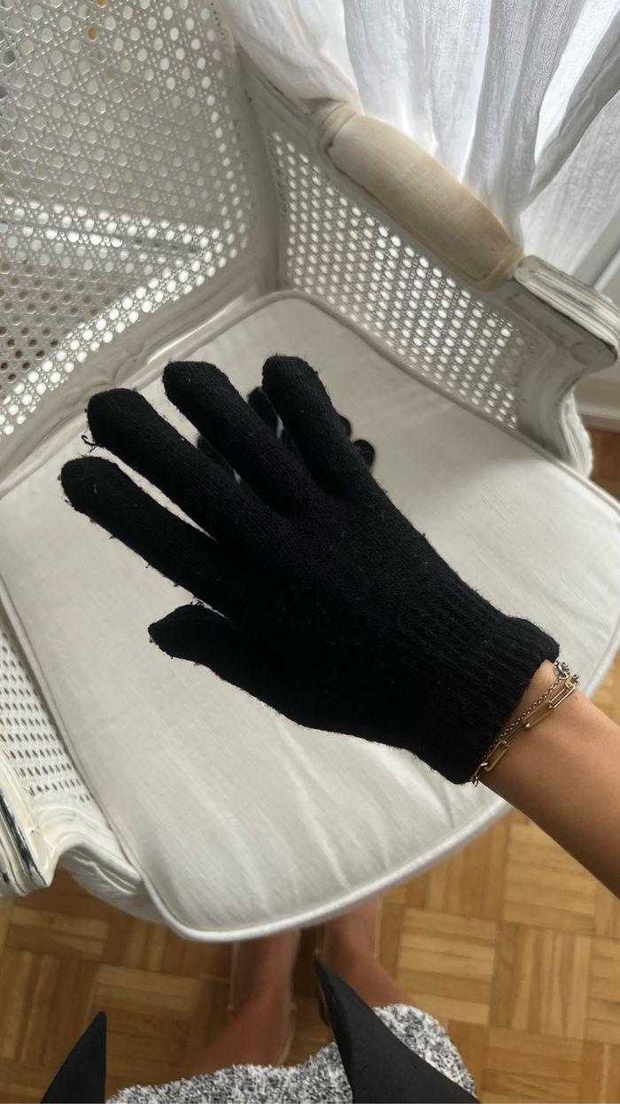 Gant noir hiver / black glove winter - photo numéro 2