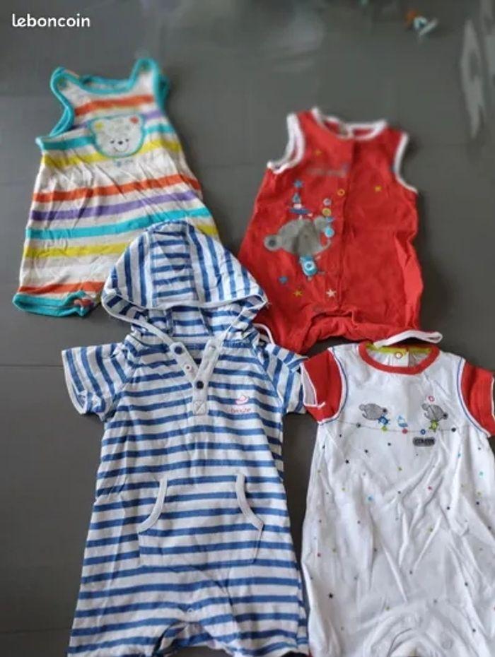 Lot vêtements bébé garçon 9 mois - photo numéro 3