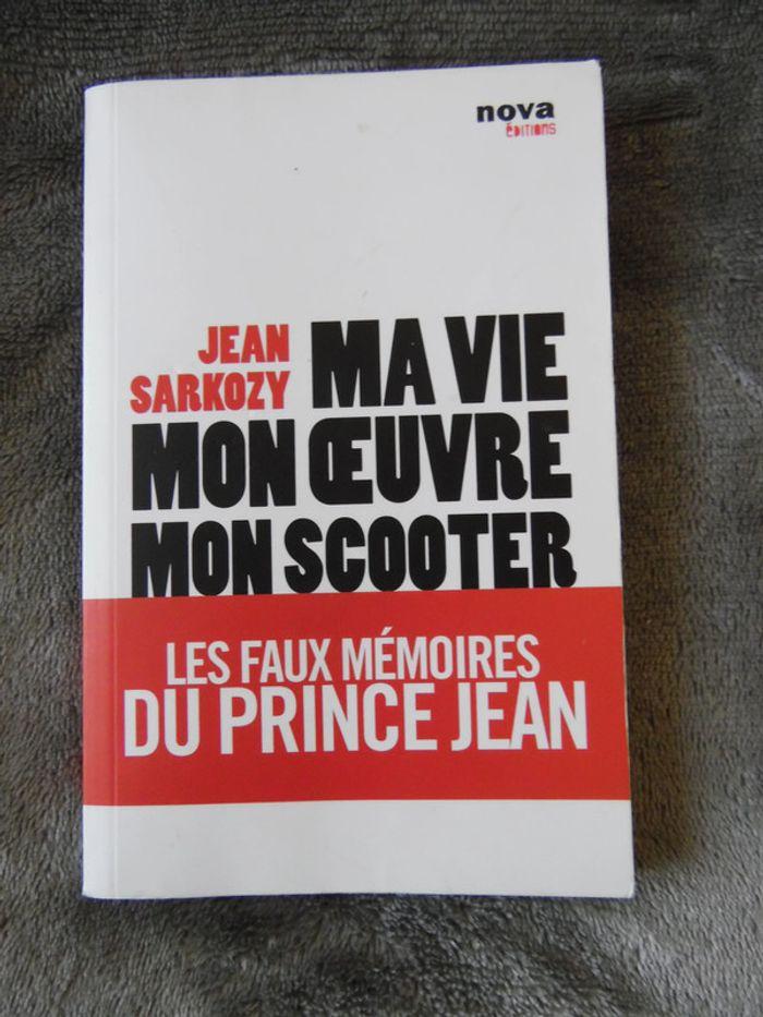 Livre "Ma vie mon oeuvre mon scooter" - photo numéro 1