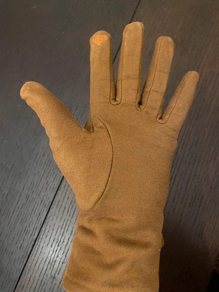 Gants en suédine petites mains - photo numéro 4