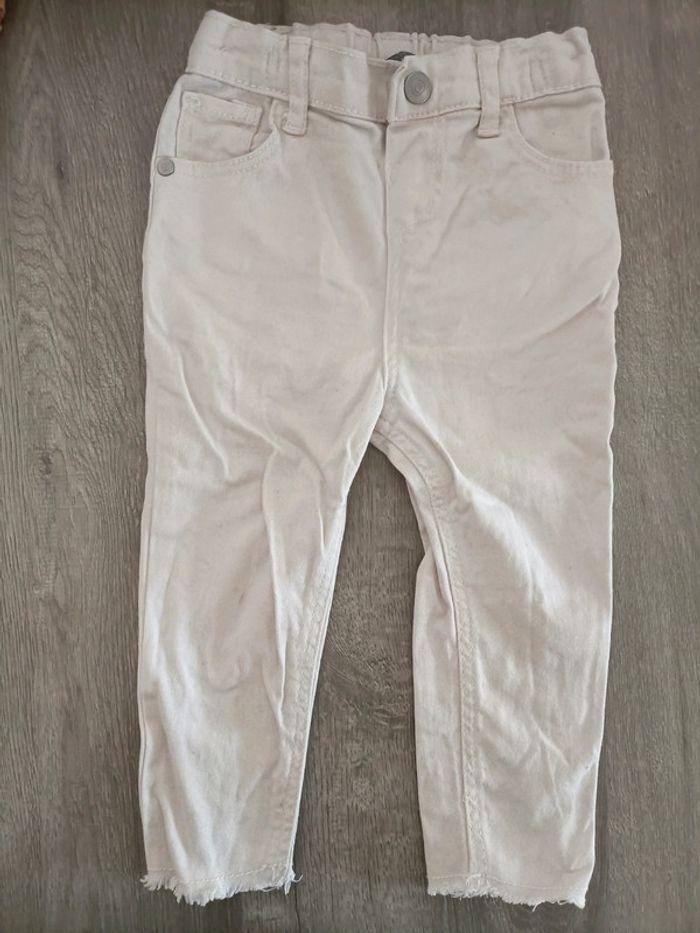 Jean slim beige 18mois