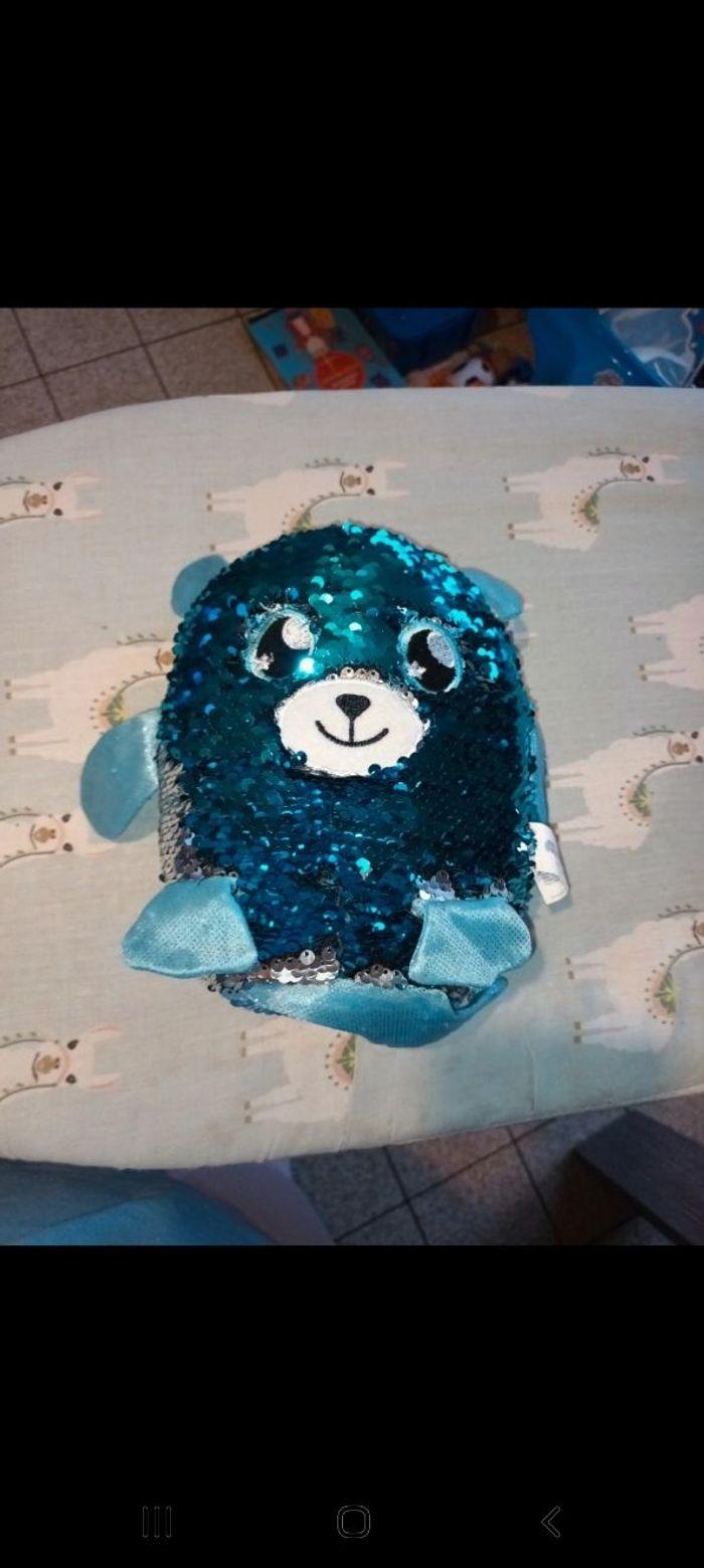 Peluche à sequins - photo numéro 1