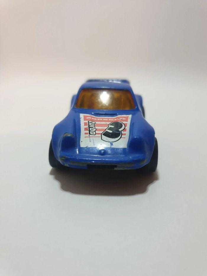 🇨🇵 Majorette Motor Porsche 911 Turbo, bleu - photo numéro 3