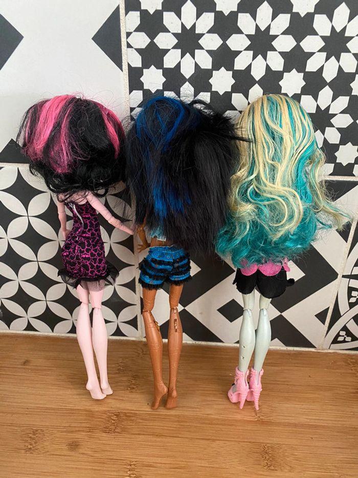 Lot de 3 poupées monster high - photo numéro 5