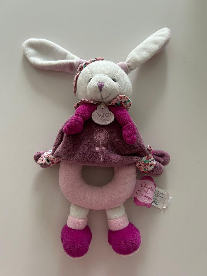 Doudou et compagnie lapin hochet - photo numéro 5