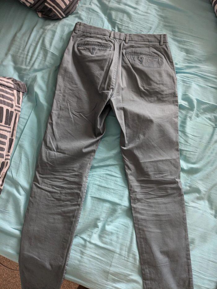 Pantalon Chino bleu gris Brice - photo numéro 3