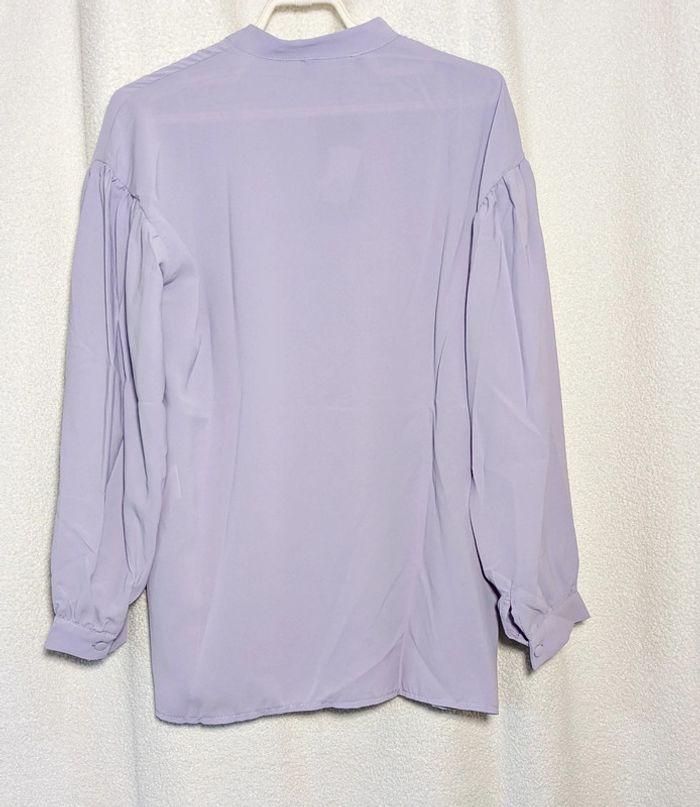 Blouse Lilas clair taille 38 - refka - photo numéro 2