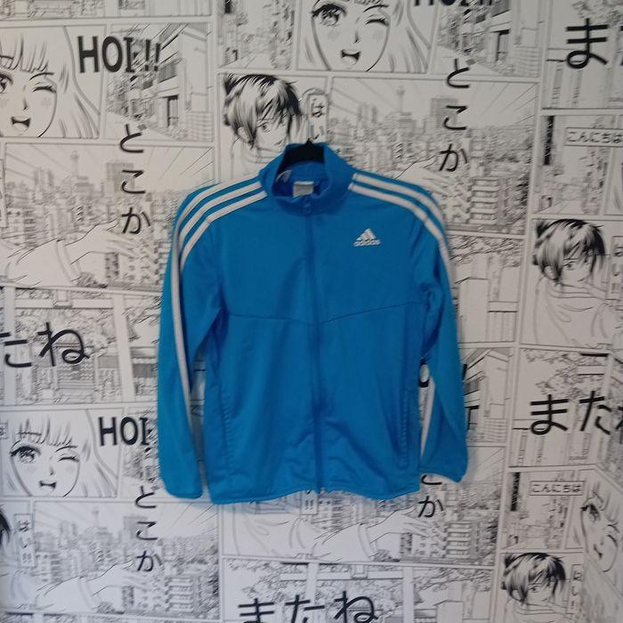 Sweat Adidas bleu clair - photo numéro 1