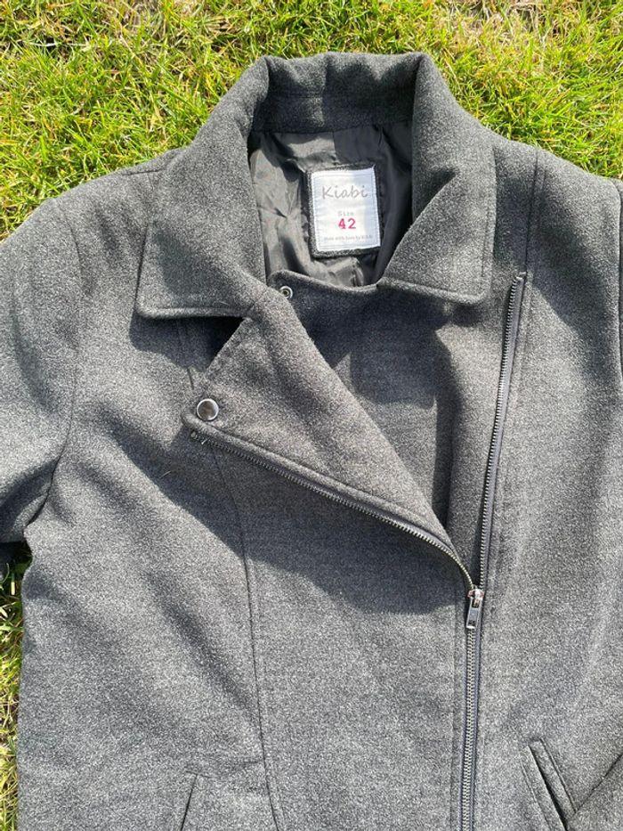 Manteau gris taille 42 - photo numéro 3