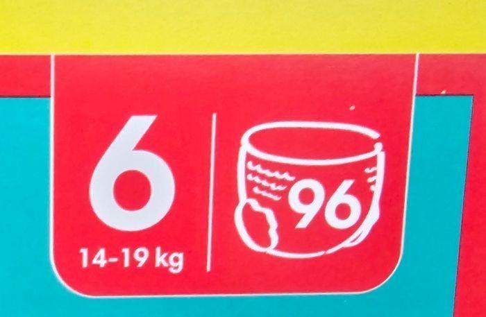 Trio Pack de 96 Pants Pampers Baby-dry Taille 6 - de 14 à 19 kg - photo numéro 4