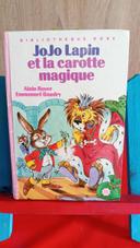 jojo lapin et la carotte magique, 1986, bibliothèque rose