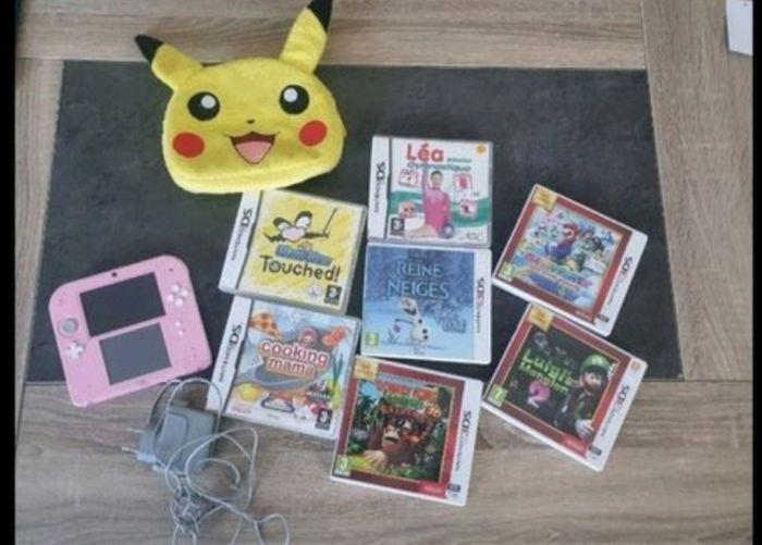 Nintendo 2ds +jeux+ sacoche+chargeur