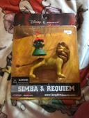 Kingdom hearts figurine Disney Simba et Requiem Sans-coeur