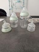 2 biberons verre Tommee Tippee