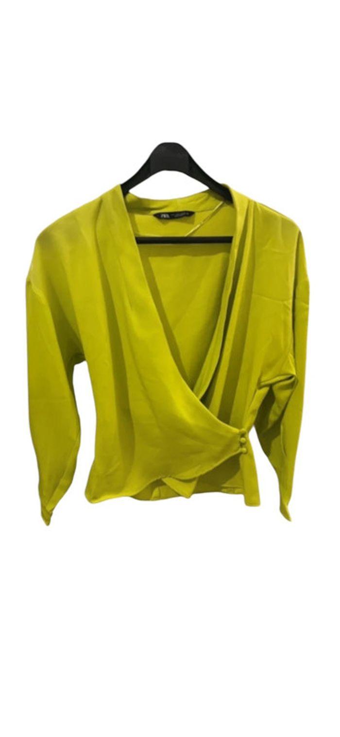 Blouse vert