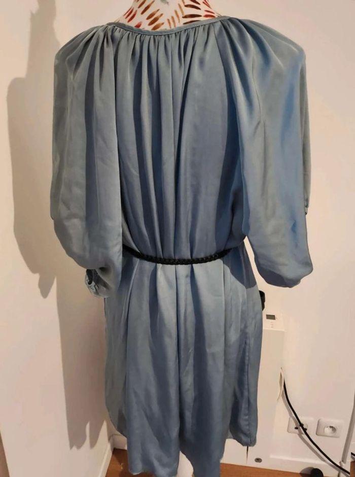 Robe  tunique en  satin - photo numéro 4