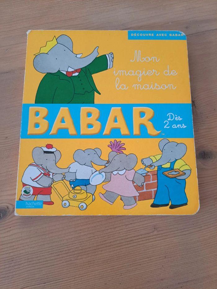 Livre Mon imagier de la maison BABAR - photo numéro 1