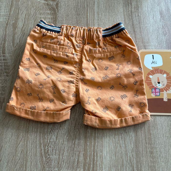 Lot de 3 shorts garçon 12 mois - photo numéro 5