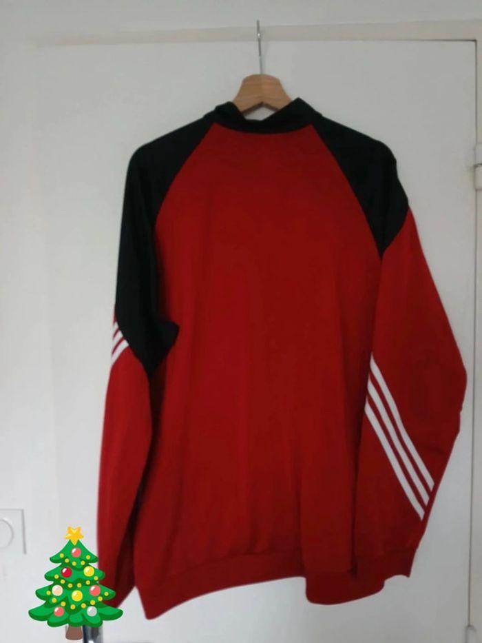 Gilet zippé adidas XL rouge et noir - photo numéro 6