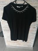 Tee-shirt avec bijou au col nafnaf taille M