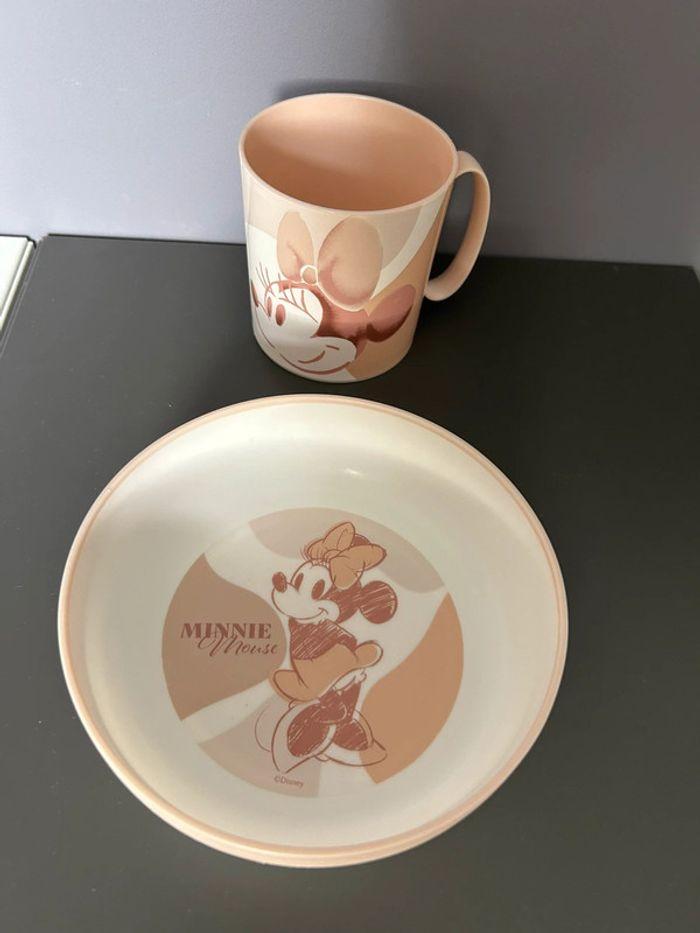 Assiette et verre Minnie - photo numéro 1