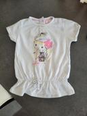 Tee-shirt tunique fille taille 18 mois