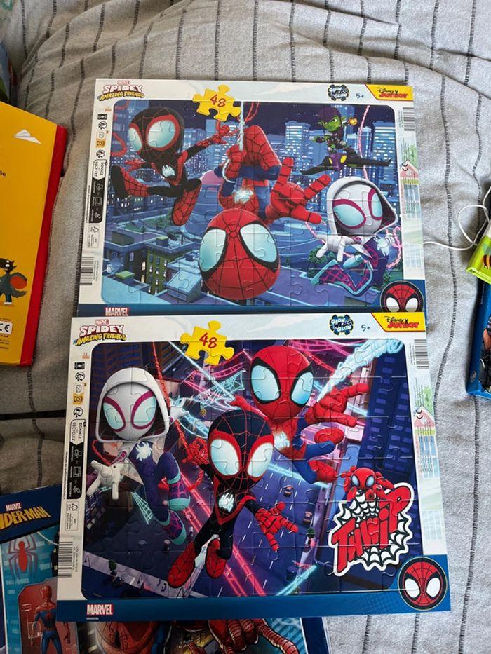 Lot puzzle spider man - photo numéro 4