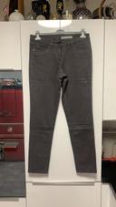 Pantalon droit gris