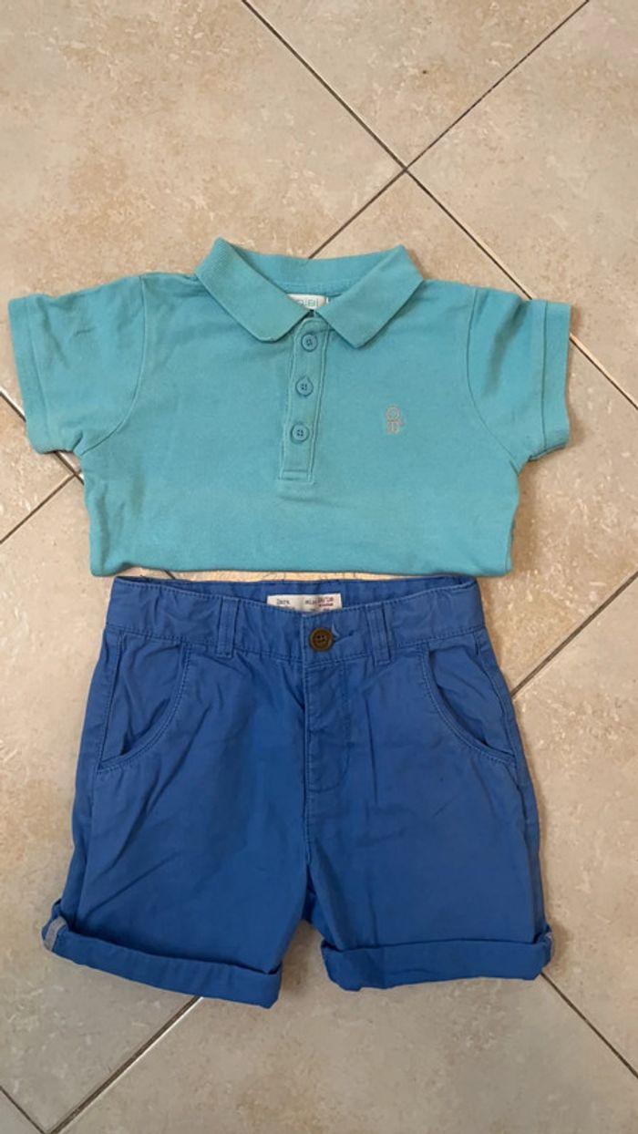 Ensemble Polo et short Zara et obaïbi - photo numéro 1