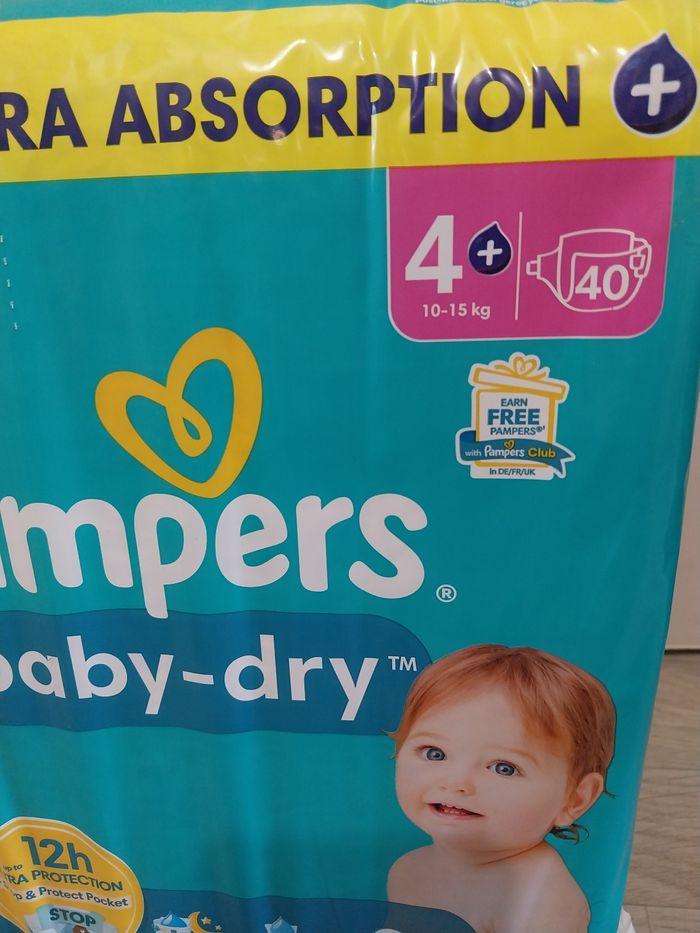 Couches pampers taille 4+ - photo numéro 2