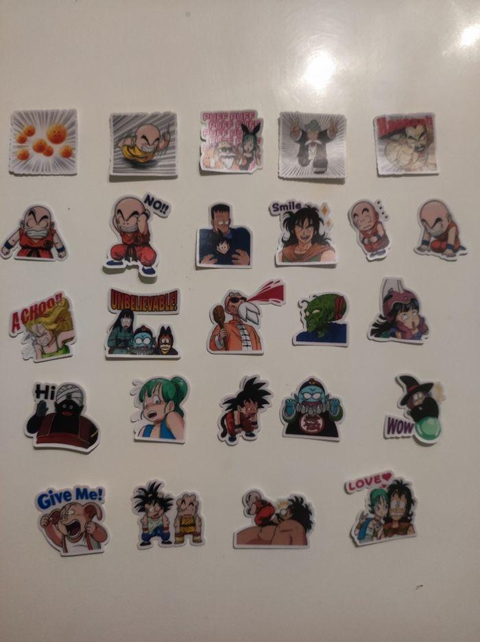 24 stickers Dragon Ball Z  / manga japonais - photo numéro 3