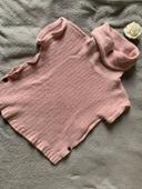 Pull chaud Okaidi rose clair